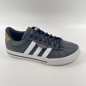 Adidas Daily 3.0 Mens Shoes Navy White Canvas Skateboarding GY8115 Size 8